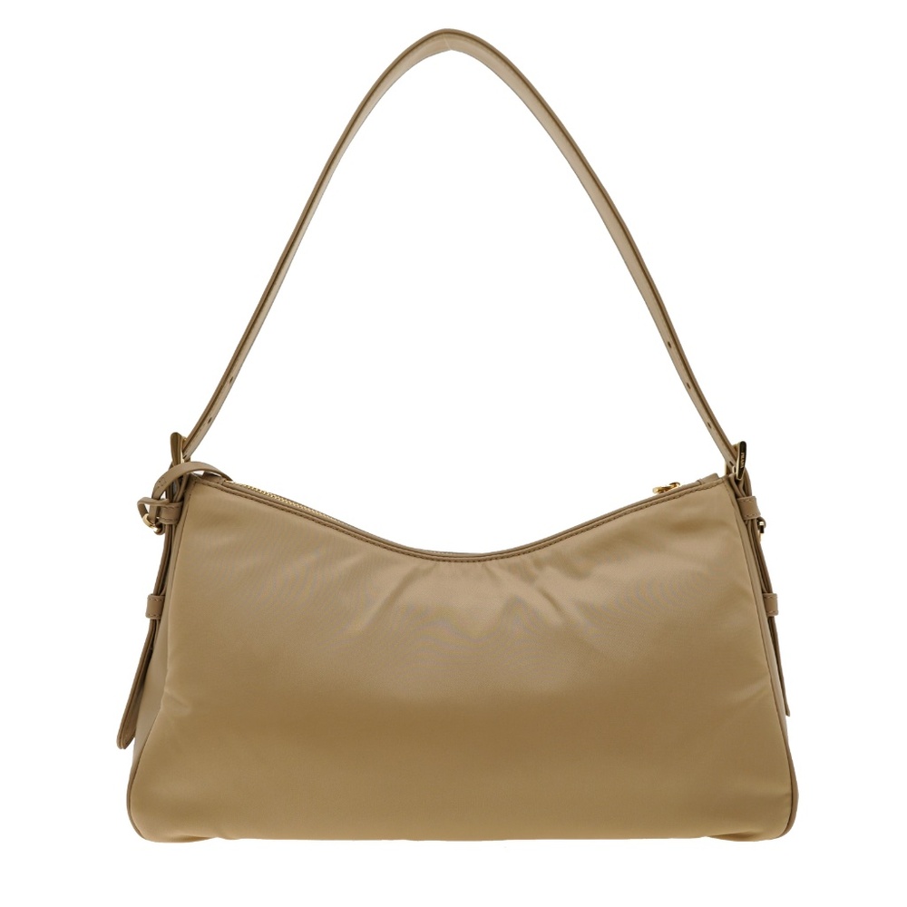 Prada Aimeé Shoulder Bag Re-Nylon And Leather With Padlock 1BC232 New - Picture 2 of 7